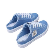Sneakers da donna stile cowboy modello mule