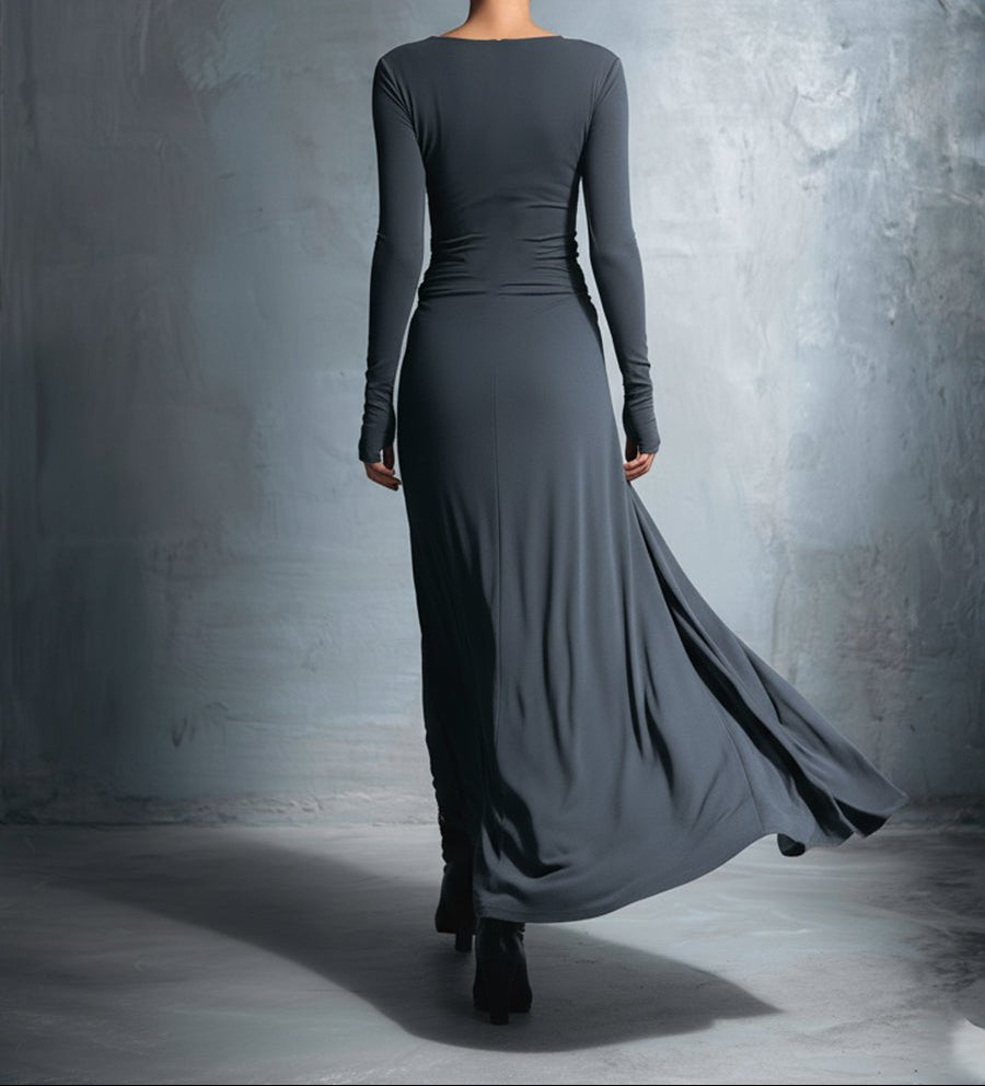 Vittoria · Abito maxi con nodo laterale - Serena Roma