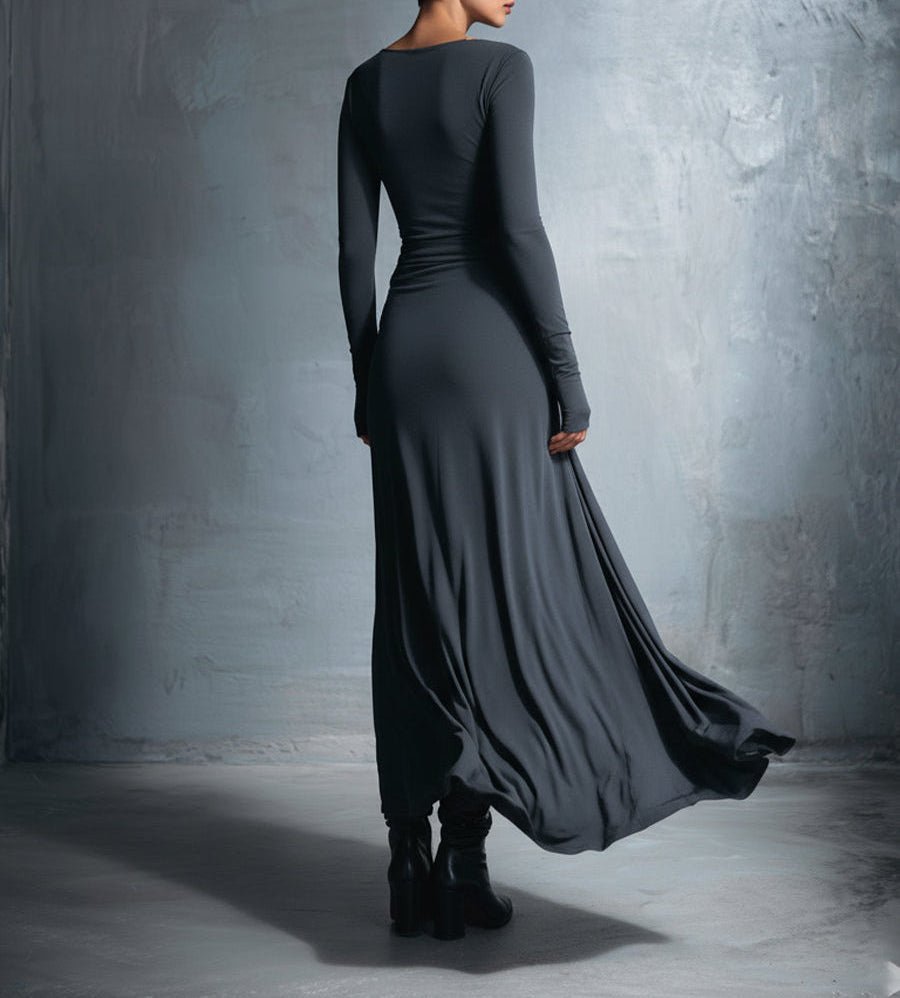 Vittoria · Abito maxi con nodo laterale - Serena Roma