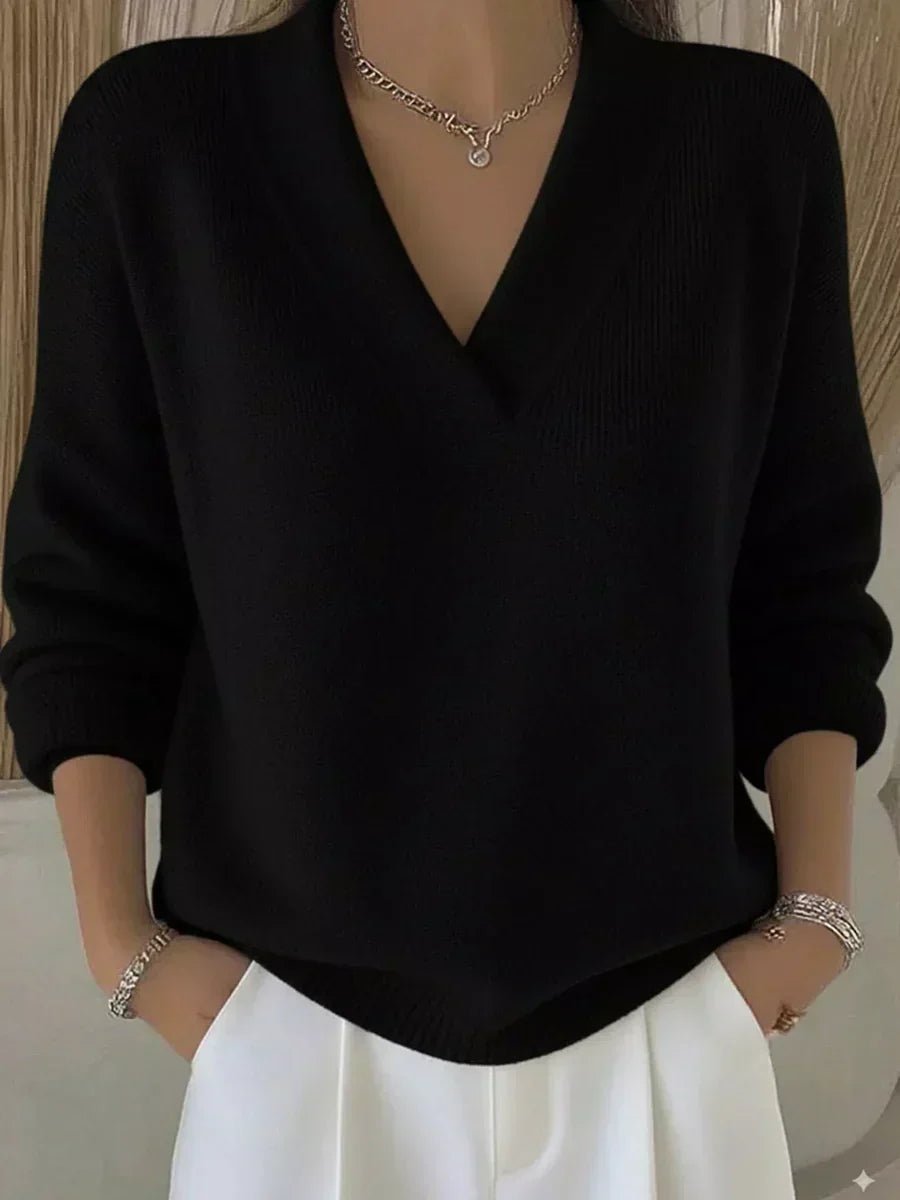 Vivelle™ | Maglione morbido con scollo a V - Serena Roma