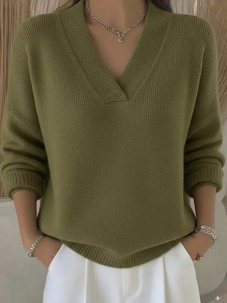 Vivelle™ | Maglione morbido con scollo a V - Serena Roma