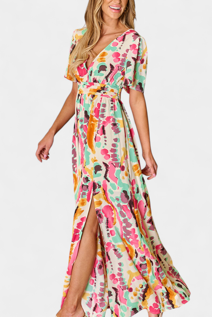 Yuki | Abito Tie - Dye V - Serena Roma